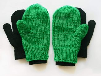 Мужские варежки спицами - 10 лучших мк пошагово