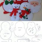 Новогодние игрушки из фетра: выкройки, фото, пошаговое описание