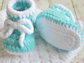 Пинетки крючком для новорожденных Пинетки крючком для новорожденных