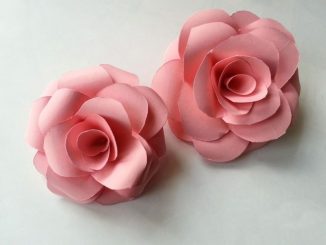 Розы из бумаги своими руками: пошаговая инструкция как быстро и просто сделать красивую розу (100 фото)