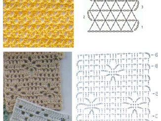 УЗОРЫ КРЮЧКОМ – схемы и описание для начинающих, бесплатные мотивы