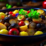 Картошка с грибами жареная